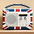 PURE Evoke Mio Union Jack Portable Digital & FM Radio