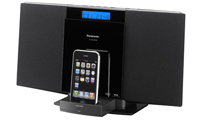 Panasonic SCHC20DBEBK Vertical Slim Design Micro System with Integrated Universal Dock for iPod/iPhone Panasonic SCHC20DBEBK Vertical Slim Design Micro System with Integrated Universal Dock for iPod/iPhone
