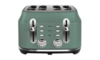 RANGEmaster RMCL4S201MG 4 Slice Toaster - Mineral Green