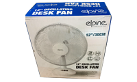 RGB | Elpine 12 inch desk fan White | 