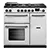 Rangemaster AURA90DFP19275 90cm Dual Fuel Range Cooker - White