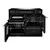 Rangemaster AURA90DFP19276 (90cm  Gas Dual Fuel Range Cooker - Charcoal Black