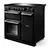 Rangemaster AURA90DFP19276 (90cm  Gas Dual Fuel Range Cooker - Charcoal Black