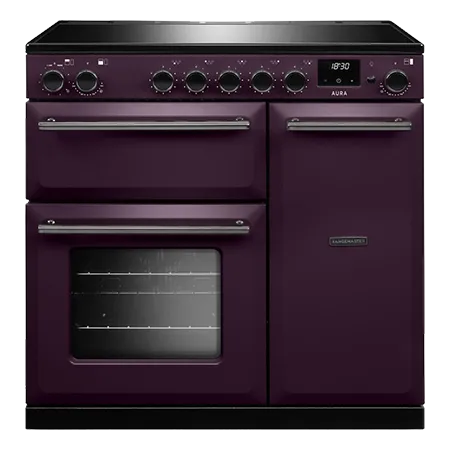 Rangemaster AURA90EIP19290 Aura 90cm Induction Plum - Onyx