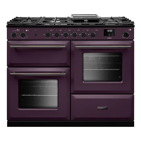 Rangemaster AURO110DF19314 110cm GasDual Fuel Range Cooker  - Plum