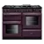 Rangemaster AURO110DF19314 110cm GasDual Fuel Range Cooker  - Plum