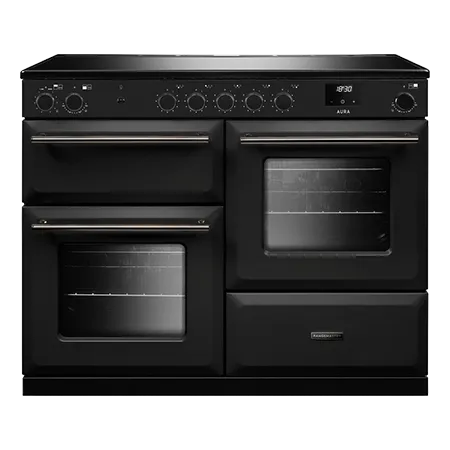 Rangemaster AURO110EI19316 110cm Induction Range Cooker - Charcoal Black