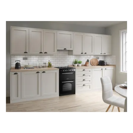 Rangemaster CLA60NGFBLC Classic Gas Cooker with Double Oven Black