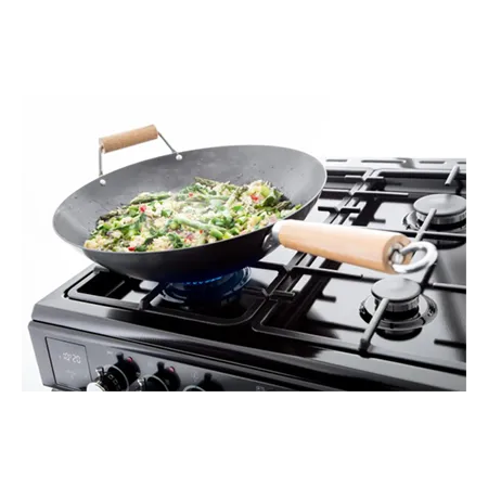 Rangemaster CLA60NGFBLC Classic Gas Cooker with Double Oven Black
