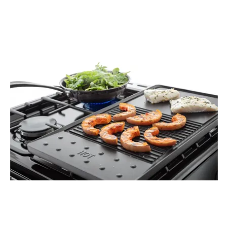 Rangemaster CLA60NGFBLC Classic Gas Cooker with Double Oven Black