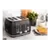 Rangemaster RMCL4S201BK 4 Slice Toaster - Matte Black