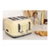 Rangemaster RMCL4S201CM 4 Slice Toaster in Matte Cream Colour