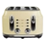 Rangemaster RMCL4S201CM 4 Slice Toaster in Matte Cream Colour