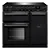 Rangemaster AURA90EIP19284 90cm Induction Range Cooker - Black