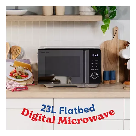 Russell Hobbs RHFM2365B 23 Litre Flatbed Digital Microwave - Black
