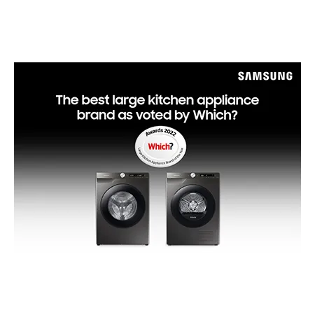 SAMSUNG DV90BB9445GBS1 9kg Heat Pump Tumble Dryer - Black