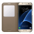 SAMSUNG EFCG935PBEGWW Samsung S View Cover for Galaxy S7 edge (Gold) Smart Phone Cover