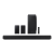 SAMSUNG HWQ950T Wireless Flat Soundbar + Subwoofer - Black