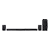 SAMSUNG HWT400 2Ch Flat Soundbar - Black