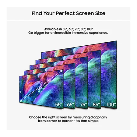 SAMSUNG MRE100R85H 100" 4K Micro RGB Vision AI Smart TV