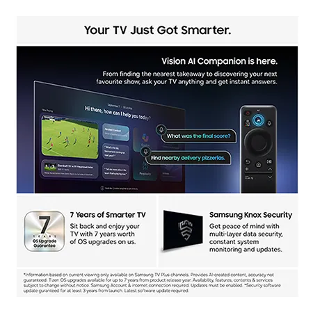 SAMSUNG MRE100R85H 100" 4K Micro RGB Vision AI Smart TV