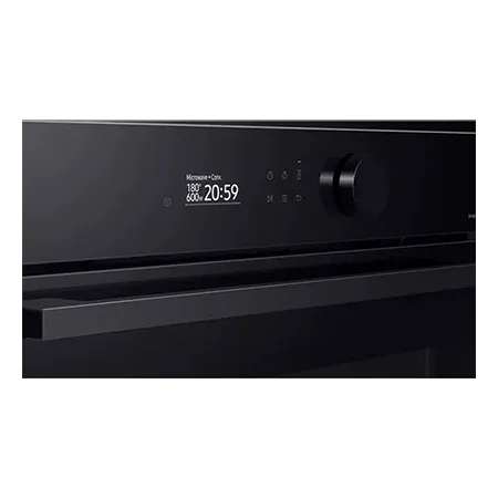 SAMSUNG NQ5B5763DBKU4 50 Litres Microwave Combi Oven - Black Glass