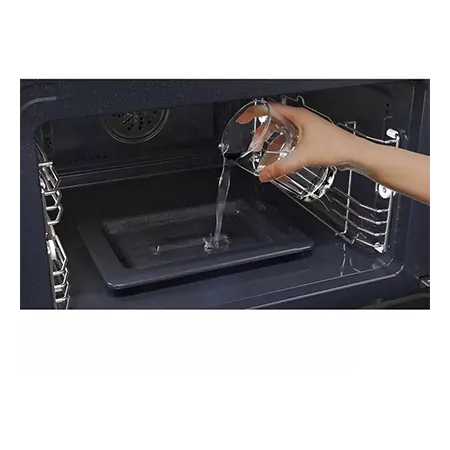 SAMSUNG NQ5B5763DBKU4 50 Litres Microwave Combi Oven - Black Glass
