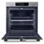SAMSUNG NV7B45305AKU4 59.5cm Built In Electric Single Oven - Black Glass