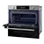 SAMSUNG NV7B45305AKU4 59.5cm Built In Electric Single Oven - Black Glass