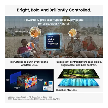 SAMSUNG QE100QN80H 100" Neo QLED Vision AI Smart TV