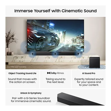 SAMSUNG QE55QN80H 55" 4K Neo QLED Vision AI Smart TV