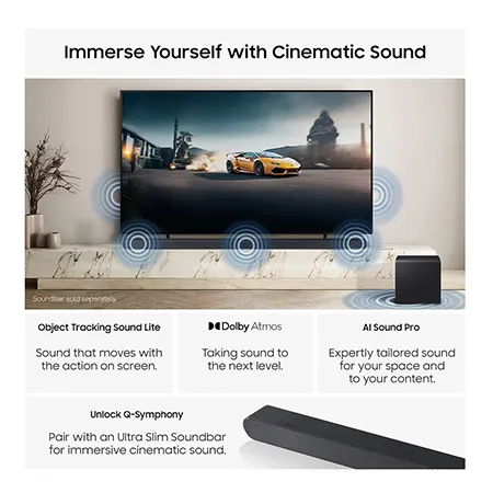 SAMSUNG QE55S85H 55" OLED Vision AI Smart TV
