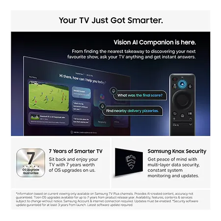 SAMSUNG QE55S85H 55" OLED Vision AI Smart TV