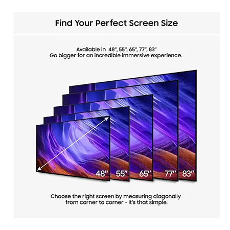 SAMSUNG QE55S85H 55" OLED Vision AI Smart TV
