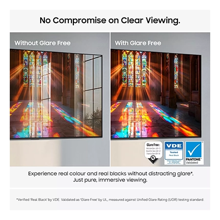 SAMSUNG QE65S90H 65" OLED Glare Free Vision AI Smart TV