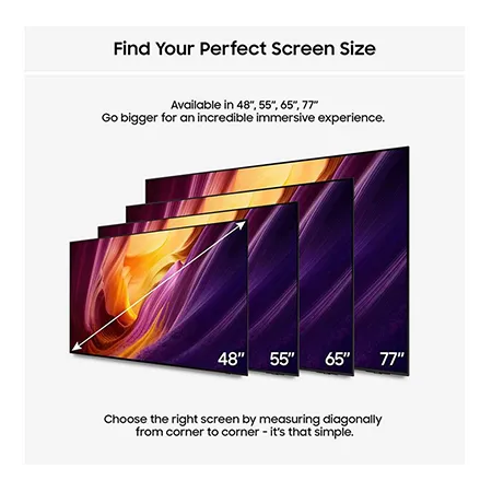 SAMSUNG QE65S95H 65" OLED Glare Free Vision AI Smart TV