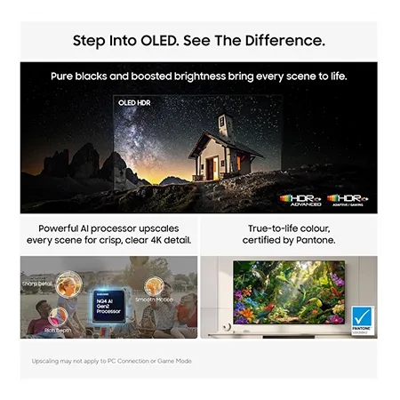 SAMSUNG QE77S85H 77" OLED Vision AI Smart TV