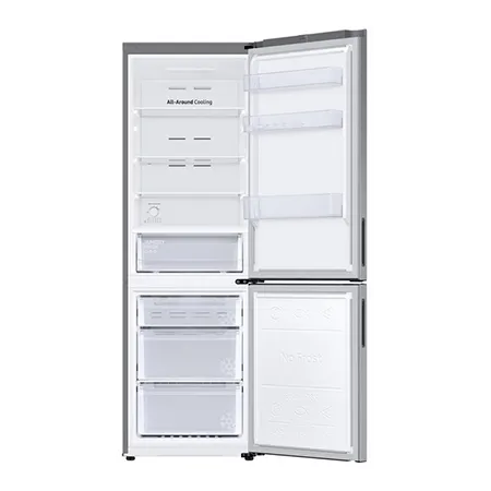 SAMSUNG RB33B610ESAEU 59.5cm 60/40 Frost Free Fridge Freezer - Silver