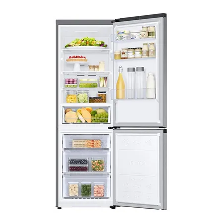 SAMSUNG RB34C600ESAEU 59.5cm 60/40 Frost Free Fridge Freezer - Silver