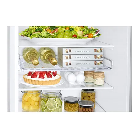 SAMSUNG RB34C632EWWEU 59.5cm 60/40 Frost Free Fridge Freezer - White