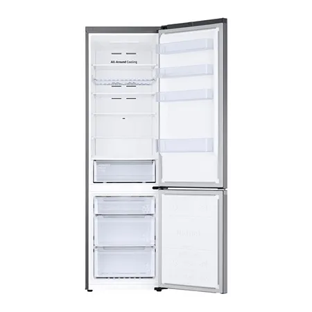 SAMSUNG RB38C602CS9EU 59.5cm 60/40 Frost Free Fridge Freezer - Matte Stainless