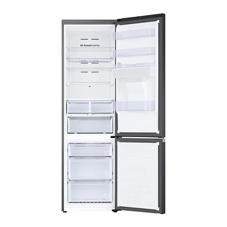 SAMSUNG RB38C636DB1EU 59.5cm 70/30 Frost Free Fridge Freezer - Black