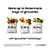 SAMSUNG RB38C636DB1EU 59.5cm 70/30 Frost Free Fridge Freezer - Black
