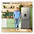 SAMSUNG RB50DG632ES9EU 75.9cm 60/40 Frost Free Fridge Freezer - Silver
