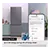 SAMSUNG RB53DG703ES9EU Large 75cm Fridge Freezer 70/30 with SpaceMax Technology in Silver Colour