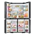 SAMSUNG RF65A967FB1 US Style Side by Side Fridge Freezer Black