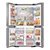 SAMSUNG RF65DG960ESREU French Style SBS Fridge Freezer with Beverage Center in Silver colour