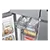 SAMSUNG RF65DG9H0ESREU Family Hub  French Style SBS Fridge Freezer with Beverage Center in Silver