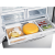 SAMSUNG RFG23UERS1 G Series Three Door Fridge Freezer in Stainless Steel. Ex-Display Model