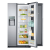 SAMSUNG RH56J69187F US Style Side by Side Food ShowCase Fridge Freezer with Ice & Water Dispenser - A++ Energy Rating